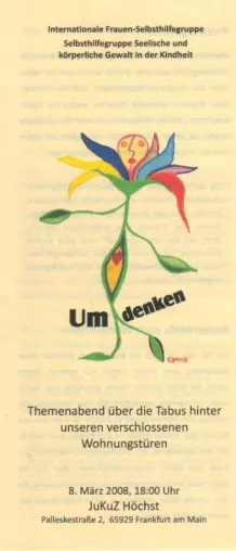 Bild: Umdenken - Ulrike M. Dierkes - Missbrauchsopfer und Inzestkinder