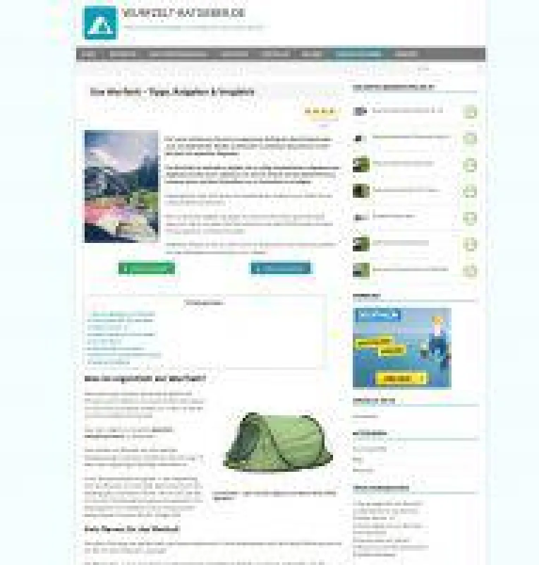 Der Wurfzelt Online-Ratgeber