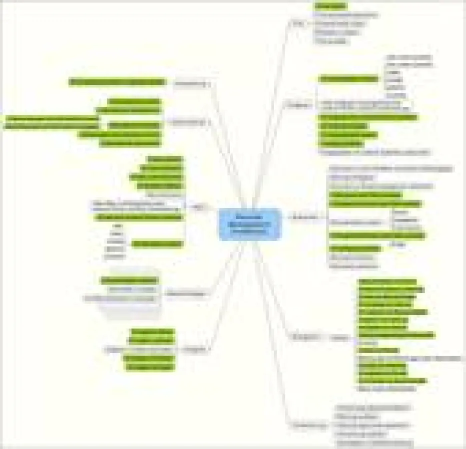 Records Management; Mind Map
