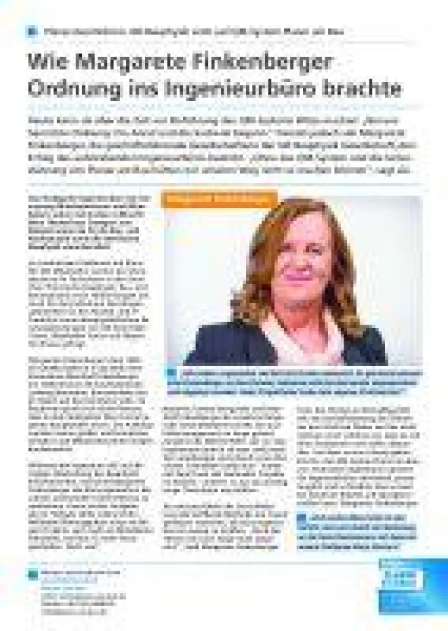 Planer-Geschichte GN-Bauphysik, Stuttgart: Wie Margarete Finkenberger Ordnung ins Ingenieurbüro brachte