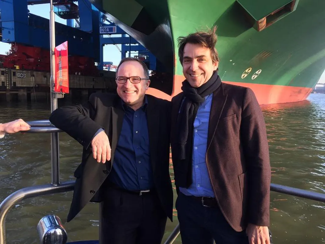 Prof. Dr. Woflgang Köck und Dr. Moritz Reese