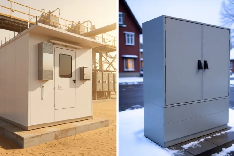 SCHRAMM liefert robuste Outdoor-Schaltschränke für anspruchsvolle Einsatzbedingungen Bild: SCHRAMM liefert robuste Outdoor-Schaltschränke für anspruchsvolle Einsatzbedingungen