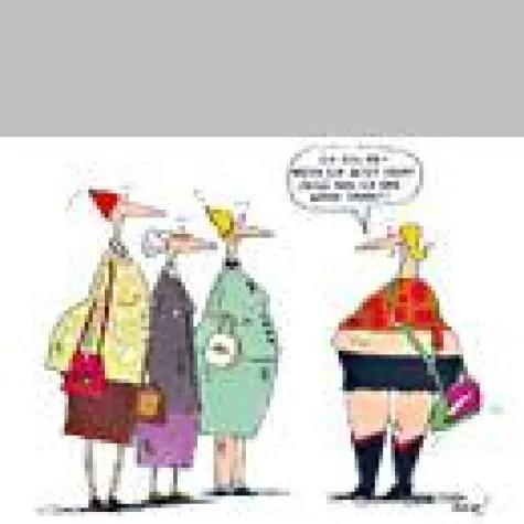 Bild: Cartoonschau LiebesBisschen in der [galerie.bruehl] wird bis 14. Januar verlängert