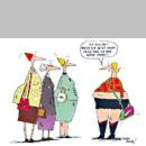 Bild: Cartoonschau LiebesBisschen in der [galerie.bruehl] wird bis 14. Januar verlängert
