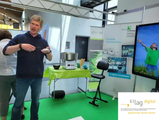 Bild: KiLAG-digital auf der Learntec 2023 - zwei neue Bildungsportale mit einem Ziel: gemeinsam weiter bilden. 