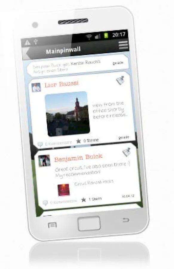 seedair ist eine App für echte Freunde in der realen Welt
