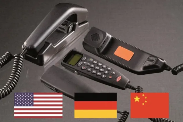 Bild: pei tel liefert programmierbare Handapparate nach Amerika und China
