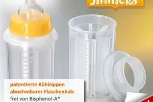 Schnelle Fläschchenzubereitung mit jinnicks noch bis Monatsmitte bei sparbaby.de zu gewinnen Bild: Schnelle Fläschchenzubereitung mit jinnicks noch bis Monatsmitte bei sparbaby.de zu gewinnen