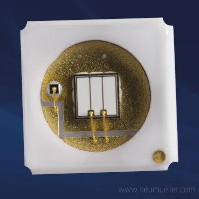 Bild: Neumüller präsentiert eine neue 365nm UV-LED