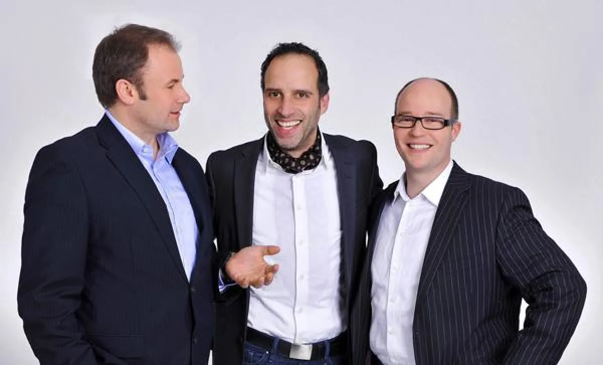 Die Geschäftsführung von neuwaerts (v. l. n. r. : Jörn Hutecker, Markus Herwig, Ingo Stoll)