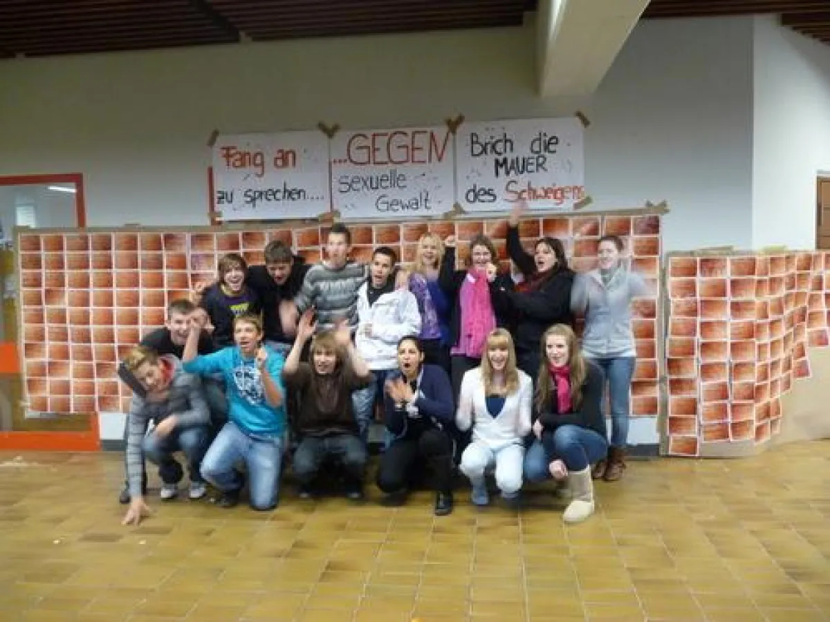 Jugendliche engagieren sich gegen sexuelle Gewalt