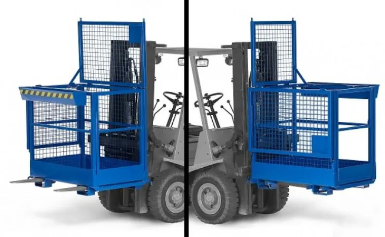 Bild: Die drei Topseller der Gabelstapler-Arbeitskörbe im Überblick