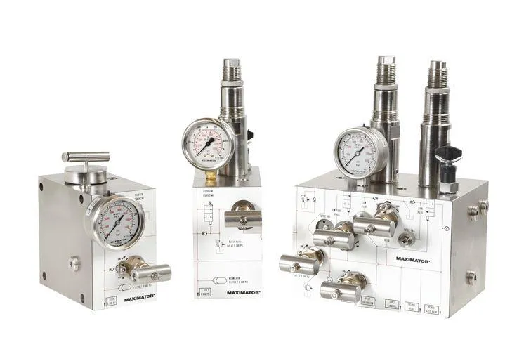 Bild: Neue Hydraulikeinheit von Maximator zur Steuerung von Bohrlochverschlusssystemen