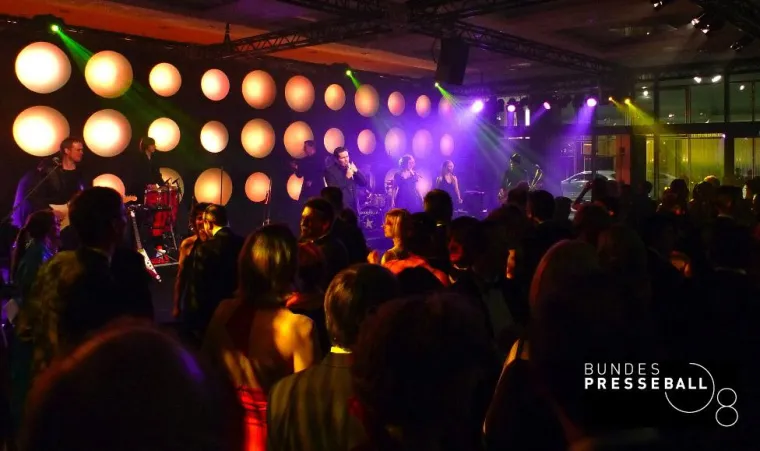 Bild: GOODFELLAS begeistern beim Bundespresseball 2008