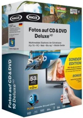 Bild: Diashow mit Fotos aus Google Street View erstellen - neue Sonderedition MAGIX Fotos auf CD & DVD Deluxe HD