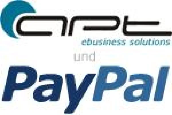 Bild: apt-ebusiness ist offizieller PayPal-Partner, Kooperation beschlossen