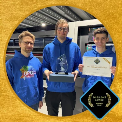 Bild: GPG gewinnt Barbieri Excellence Award für Advocacy and Trust