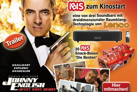 IBIS GmbH: Neues Online-Gewinnspiel zu „Johnny English – Jetzt erst recht“ Bild: IBIS GmbH: Neues Online-Gewinnspiel zu „Johnny English – Jetzt erst recht“