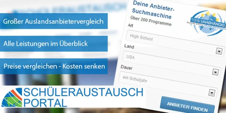 Bild: Schüleraustausch: Die neue Suchmaschine für den Weg in die Welt