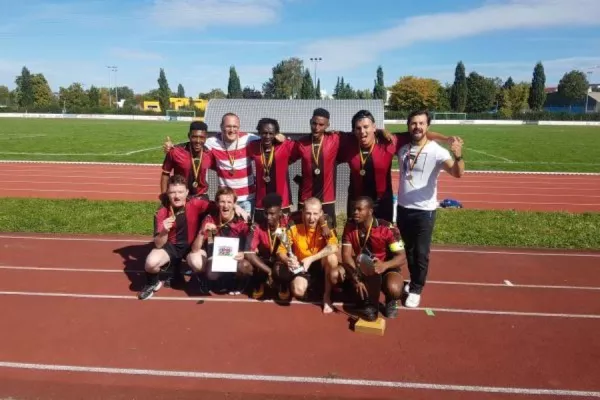 Fußballer des BBW Ravensburg sind Deutscher Meister Bild: Fußballer des BBW Ravensburg sind Deutscher Meister