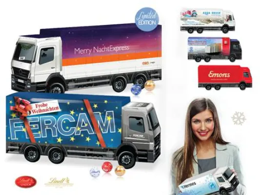 Bild: Neuer LKW-Adventskalender für Logistik, Transport und Verkehrsunternehmen