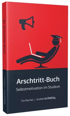 Bild: Arschtritt-Buch – Selbstmotivation im Studium