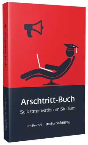 Bild: Arschtritt-Buch – Selbstmotivation im Studium