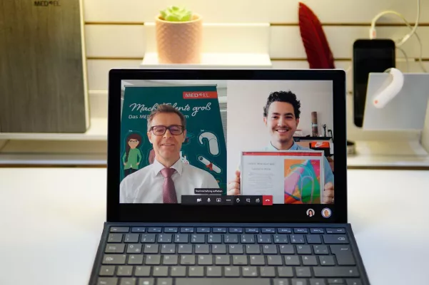 Bild: MED-EL Deutschland fördert talentierten CI-Nutzer mit Stipendium