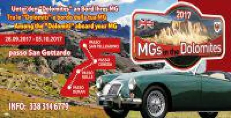 Bild: 2017 MGs in the Dolomites
