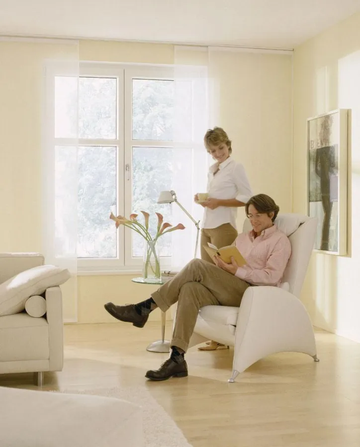 Isolierfenster helfen Energie zu sparen. Foto: Schüco