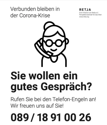 Bild: Corona-Krise: Telefon-Engel bieten Gespräche gegen die Einsamkeit