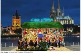Bild: HA SCHULT: Benefiz-Kunstausstellung CASA UTOPIA & CASA COLONIA in Kulturkirche Ost in Köln