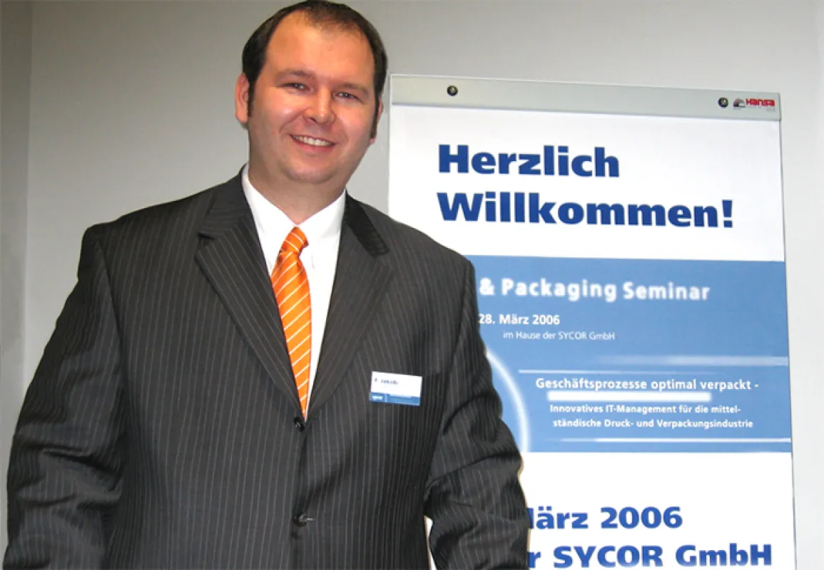 Frank Jakobi, Geschäftsführer der LIGNUM Software GmbH (sycor-Firmengruppe)