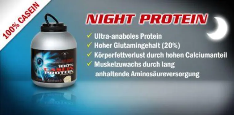 Bild: 100% Casein - für den perfekten Muskelaufbau