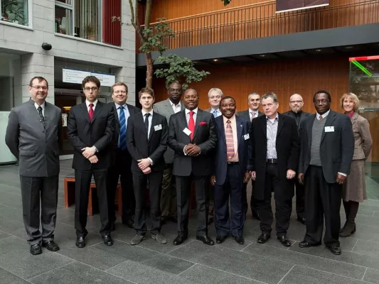 Bild: medfacilities empfing Gäste aus Afrika