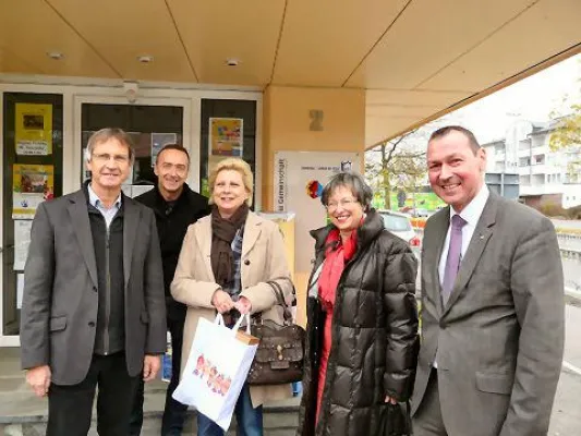 Bild: MdB Mattheis zeigt Interesse an Quartier Galgenhalde