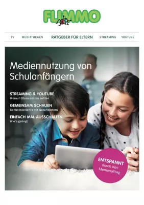 Bild: Großes FLIMMO-Special für Eltern von Schulanfängern