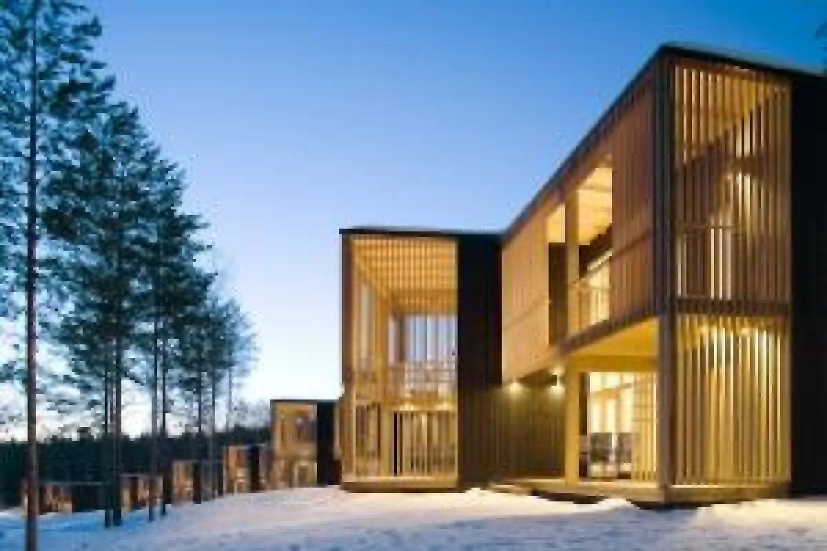 Stilvoll und gemütlich ist die Inneneinrichtung der Villen in finnischem Design, vom Klassiker bis zu innovativen Neuigkeiten.