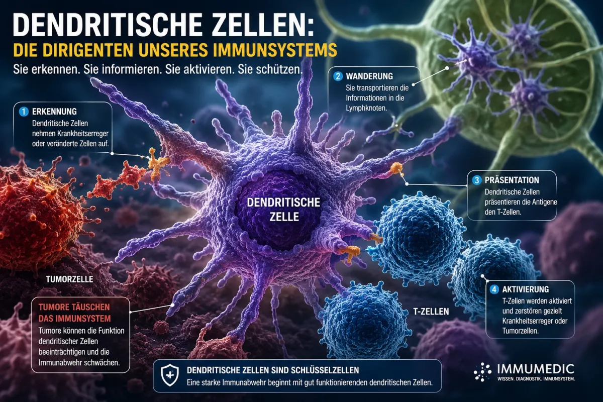 Dendritische Zellen der Dirigent unseres Immunsystems (© IMMUMEDIC Limited/ Andreas Rach)