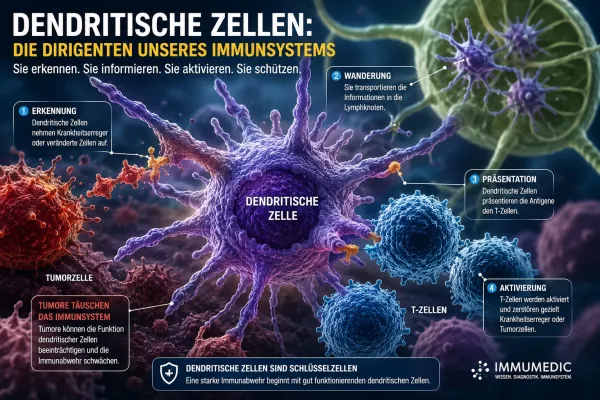 Bild: Dendritische Zellen – die Dirigenten unseres Immunsystems