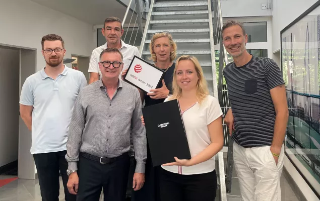 ADVERMA gewinnt Red Dot Design Award 2024 für das LOWA-Jubiläumsbuch Bild: ADVERMA gewinnt Red Dot Design Award 2024 für das LOWA-Jubiläumsbuch