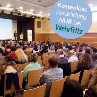 Bild: Therapie, Altenpflege, Geriatrie - kostenloser Fachtag der Wehrfritz GmbH