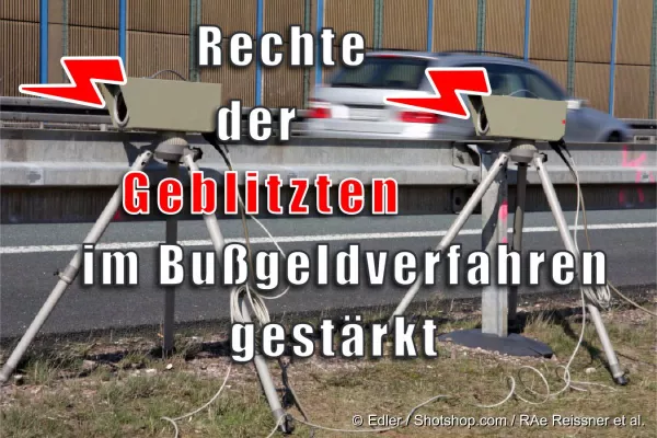 Bild: BVG bestätigt Anspruch auf Einsicht in die nicht bei der Akte befindlichen Rohmessdaten im Bußgeldverfahren