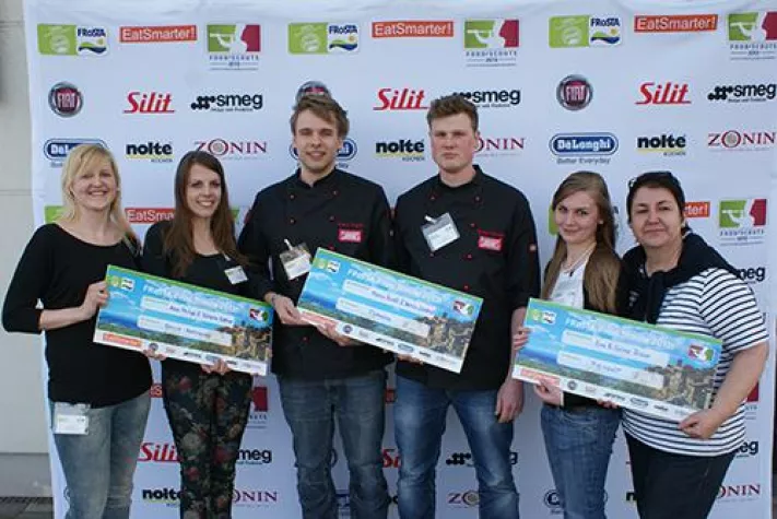Bild: Die Finalisten der FRoSTA Food Scouts 2013 stehen fest