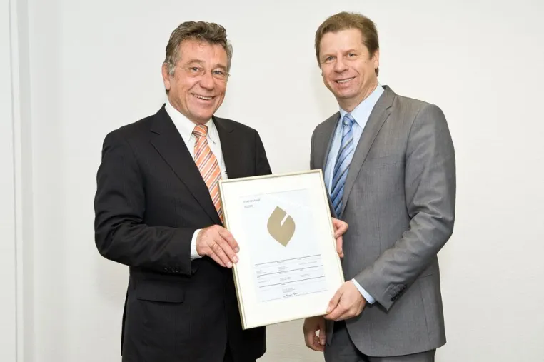 Bild: Westhafenkontor - Vorzertifizierung des DGNB in Gold