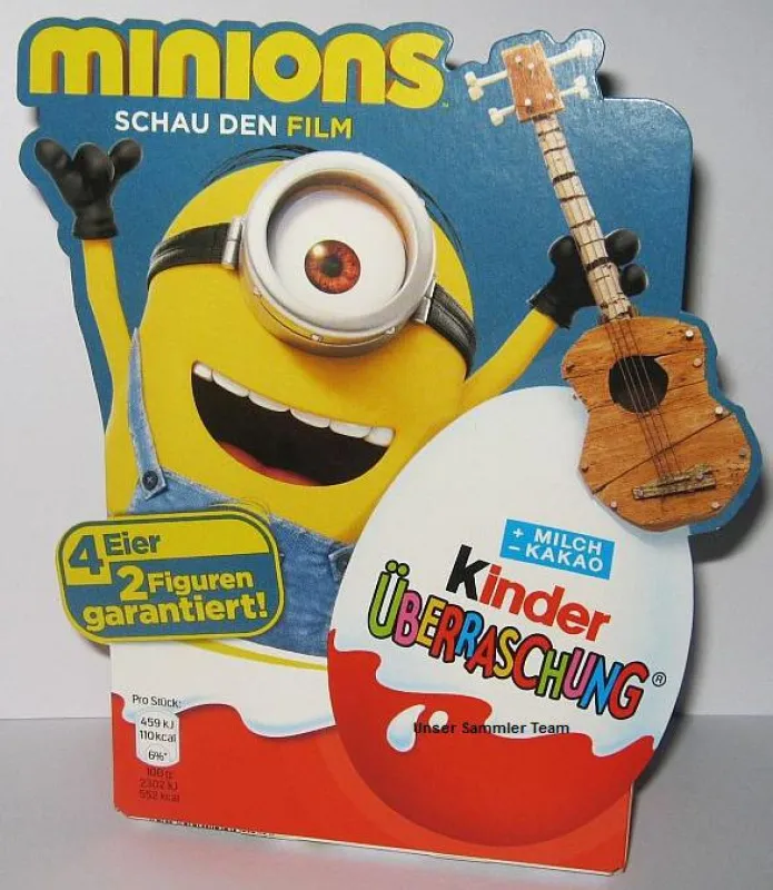 Minions im Überraschungsei