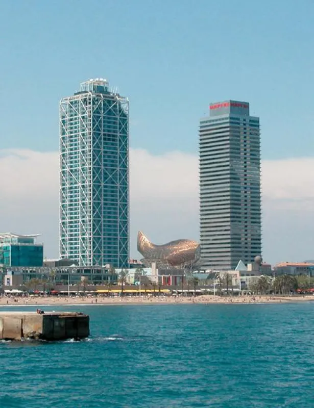 Strand in Barcelona