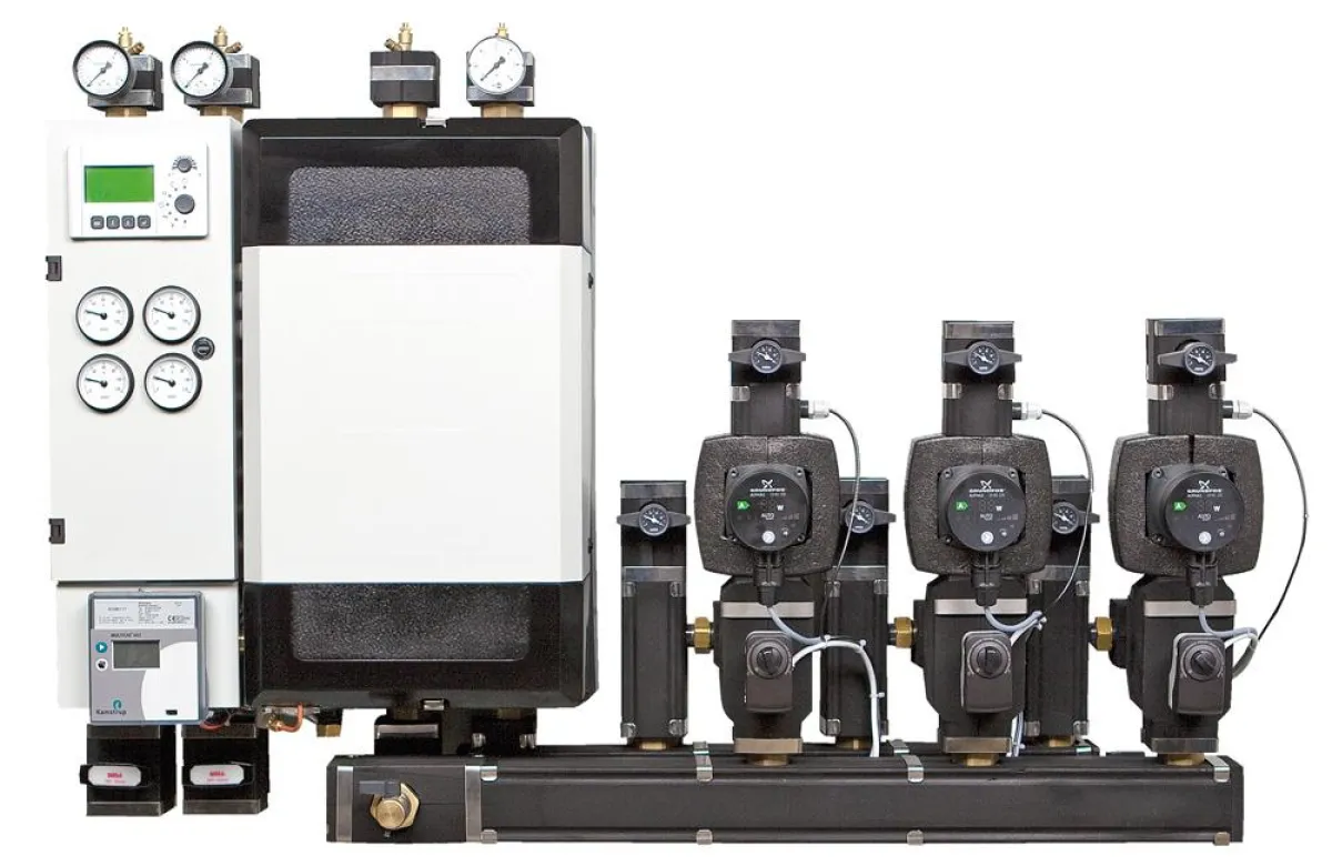 Die Wärmeübergabestation pewoV-max gehört zu den meistverkauften Anlagen in der Schweiz.