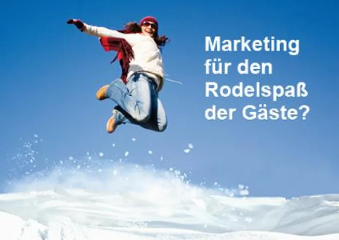 Bild: Rodeln belebt den Wintertourismus