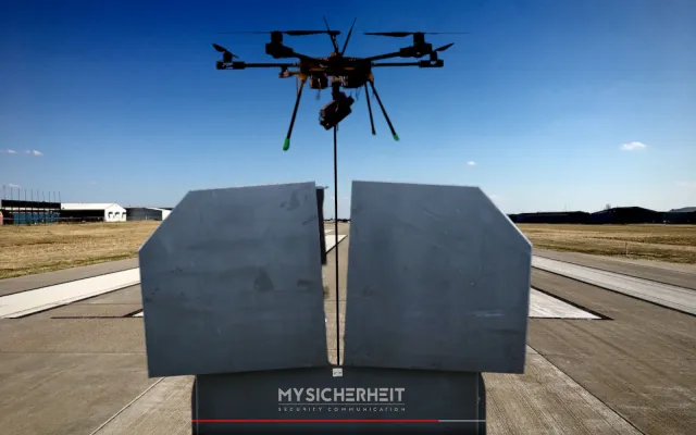 Bild: Revolutionäre, autonom fliegende Drohnen für kritische Infrastruktur und Perimeterschutz